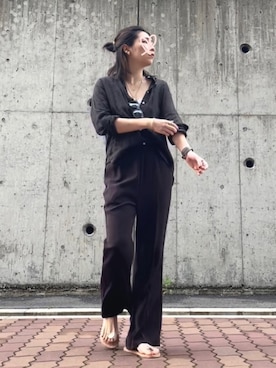 「大人リラックス」｜UDさん（レディース・164cm）の春コーディネート