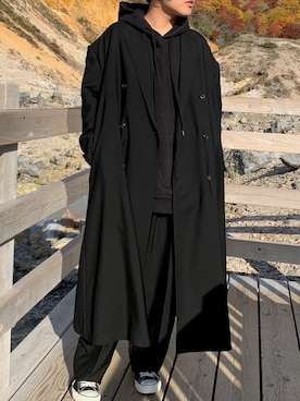 「LAD MUSICIAN（ラッドミュージシャン）のアイテム（その他アウター）」を使った、まつさん（メンズ・180cm）の春コーディネート