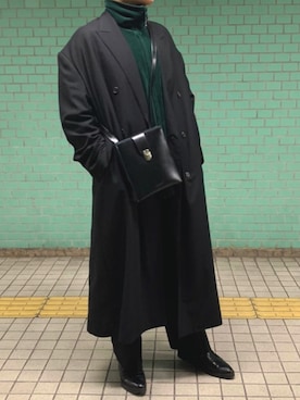 「LAD MUSICIAN（ラッドミュージシャン）のアイテム（その他アウター）」を使った、まつさん（メンズ・180cm）の春コーディネート