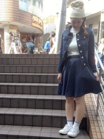 AS KNOW AS PINKY | デニムジャケット