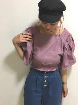 「AS KNOW AS PINKY（アズノゥアズピンキー）のアイテム（その他）」を使った、chisatoyamamotoさん（レディース・169cm）の夏コーディネート