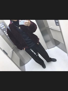 「JOYRICH（ジョイリッチ）のアイテム（ジャケット/アウター）」を使った、koheiさん（メンズ・173cm）の秋コーディネート
