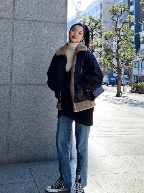 ムートンコート LAGUA GEM SHORT MOUTON COAT LAGUA GEM（ラグアジェム）の「SHORT MOUTON COAT（その他アウター