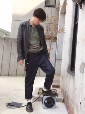 たいっさんさん（メンズ・170cm）の秋コーディネート