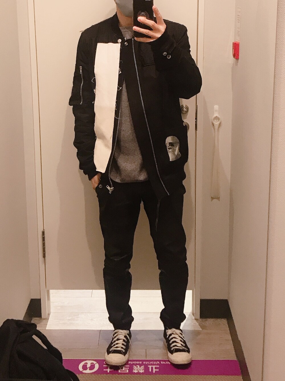 DRKSHDW ブルゾン ブルゾン RICK OWENS \u0027Jumbo flight\u0027 bomber jacket (RP01E7737TU 09