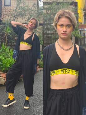 「not conventional」｜「アイテム（ジャケット/アウター）」を使った、AnnaDeさん（レディース・169cm）の夏コーディネート