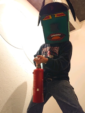 「ROLLING CRADLE（ローリングクレイドル）のアイテム（パーカー）」を使った、デビル閣下[相互]さん（メンズ・169cm）の秋コーディネート