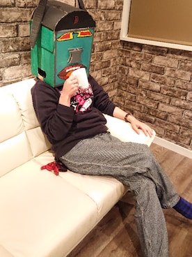 「ROLLING CRADLE（ローリングクレイドル）のアイテム（パーカー）」を使った、デビル閣下[相互]さん（メンズ・169cm）の秋コーディネート