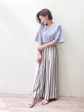 taruさん（レディース・155cm）の夏コーディネート