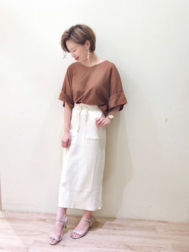 taruさん（レディース・155cm）の夏コーディネート