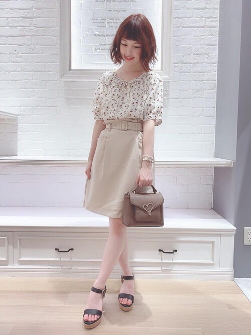 マジェスティックレゴンららぽーとexpocity店スタッフ Majestic Legon Majestic Legonのスカートを使ったコーディネート Wear