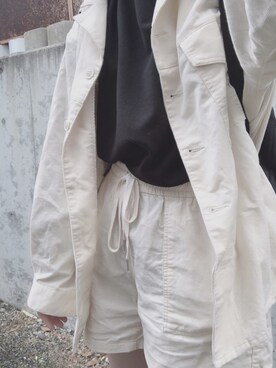 「w closet」｜「アイテム（スウェット）」を使った、D子さん（レディース・154cm）の夏コーディネート