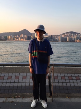 「Polo Ralph Lauren」｜「アイテム（財布/小物）」を使った、vinceさん（メンズ・180cm）の春コーディネート