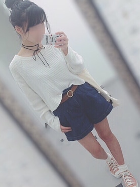 fさん（レディース・152cm）の春コーディネート