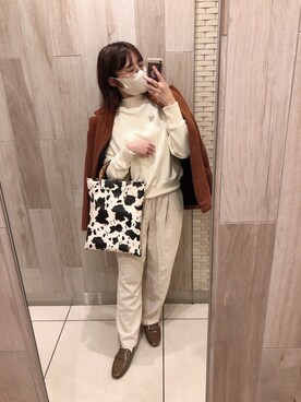 H  a  s  さん（レディース・155cm）の冬コーディネート