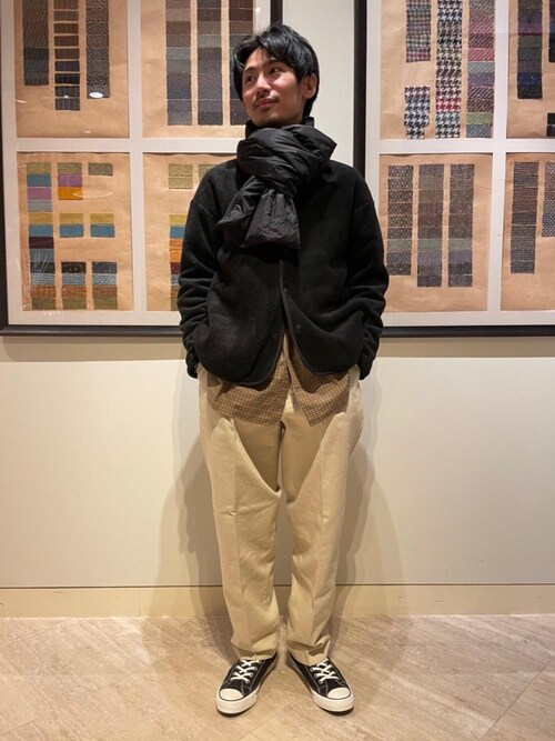 ザノースフェイス パープルレーベル　フィールドダウンマフラー　定価¥10780 THE NORTH FACE PURPLE LABEL (ザ ノースフェィス パープル