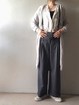 「chigo（チーゴ）のアイテム」を使った、nuさん（レディース・169cm）の春コーディネート