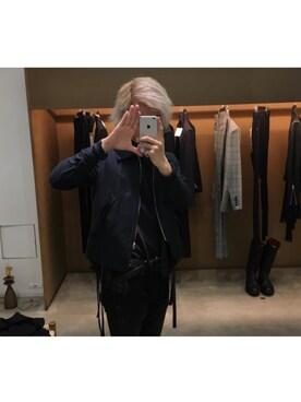 「JohnUNDERCOVER（ジョンアンダーカバー）のアイテム（パンツ）」を使った、トッティさん（メンズ・170cm）の春コーディネート