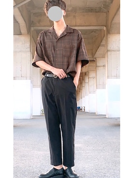 「アイテム（ピアス（片耳用））」を使った、かずきさん（メンズ・184cm・10代）の夏コーディネート
