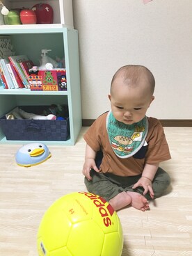 kaguuuさん（キッズ・70cm）の夏コーディネート