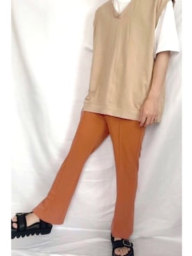 「RETRO GIRL（レトロガール）のアイテム」を使った、🐾໊🅣🐾໊さん（メンズ・174cm）の春コーディネート