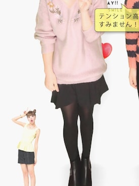 優さん（レディース・149cm）の冬コーディネート