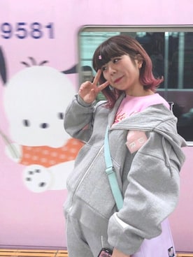 「ADER error（アーダーエラー）のアイテム（ジャケット/アウター）」を使った、あばさん（レディース・164cm）の夏コーディネート