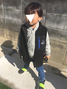 なかちゃんさん(キッズ・100cm)の冬コーディネート