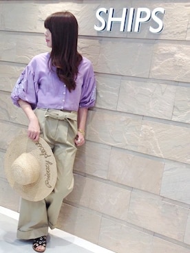 岡田さんのコーディネート