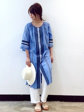 岡田さんのコーディネート