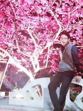 Breck Linさんのコーディネート