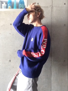 「Ralph Lauren」｜「アイテム（おもちゃ）」を使った、さん（メンズ・178cm）の秋コーディネート