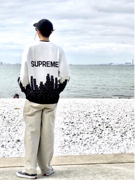 Supreme のニット/セーターを使った人気ファッションコーディネート - WEAR