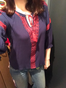 「LOVE BOAT（ラブ・ボート）のアイテム」を使った、MAIKOさん（レディース・167cm）の春コーディネート