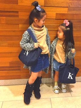 Tomoさん（キッズ・110cm）の春コーディネート