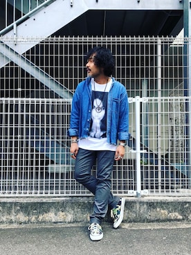 ino-uoさん（メンズ・168cm）の春コーディネート