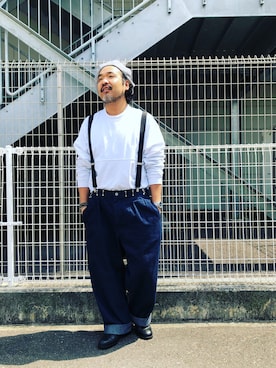 ino-uoさん（メンズ・168cm）の春コーディネート