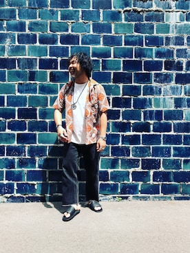 ino-uoさん（メンズ・168cm）の夏コーディネート