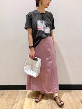 「アイテム（腕時計）」を使った、iwarisa_right_onさん（レディース・155cm）の夏コーディネート