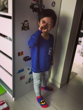 リオさん（キッズ・90cm）の秋コーディネート