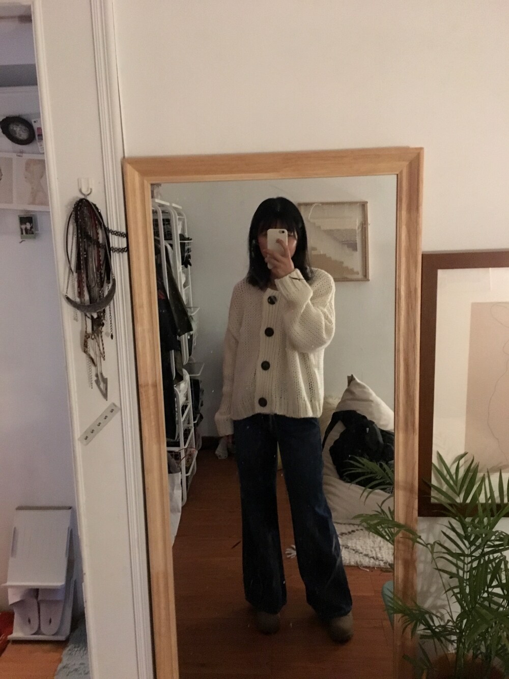 「ZARA BASICのアイテム（アンサンブル、ベージュ系）」を使った、takayuki_mayaさん（レディース・167cm）の秋コーディネートの1枚目の写真