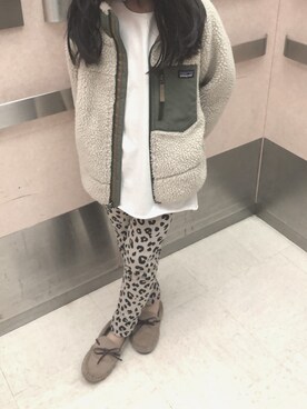 「アイテム（モカシン/デッキシューズ）」を使った、♡♡♡さん（キッズ・122cm）の冬コーディネート
