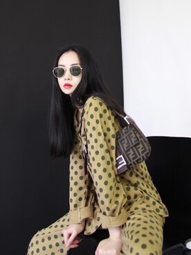 「无印良品」｜奢侈的大侠さん（レディース・163cm）の春コーディネート