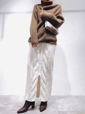 ayanaさん（レディース・163cm）の冬コーディネート