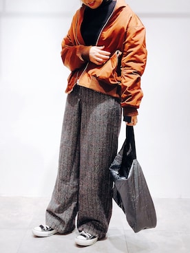 ayanaさん（レディース・163cm）の冬コーディネート