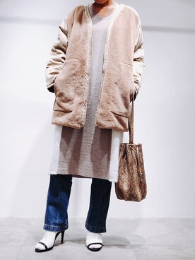 ayanaさん（レディース・163cm）の冬コーディネート