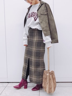 ayanaさん(レディース・163cm)の冬コーディネート