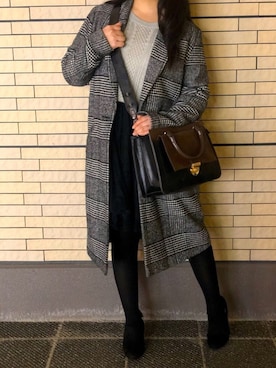 「WORKS（ワークス）のアイテム（ジャケット/アウター）」を使った、れいみさん（レディース・155cm）の秋コーディネート