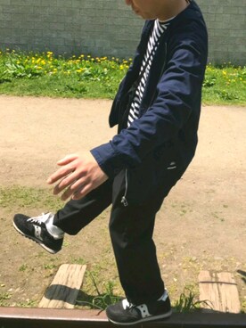 「BEAUTY&YOUTH UNITED ARROWS（ビューティーアンドユースユナイテッドアローズ）のアイテム（MA-1）」を使った、つーさんさん（メンズ・160cm）の春コーディネート