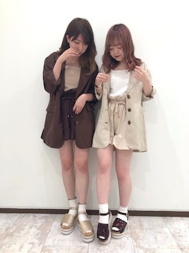 mayukoさん(レディース・147cm)の春コーディネート
